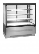 TEFCOLD LPD 903 F Black Chladicí vitrína cukrářská v černém provedení 